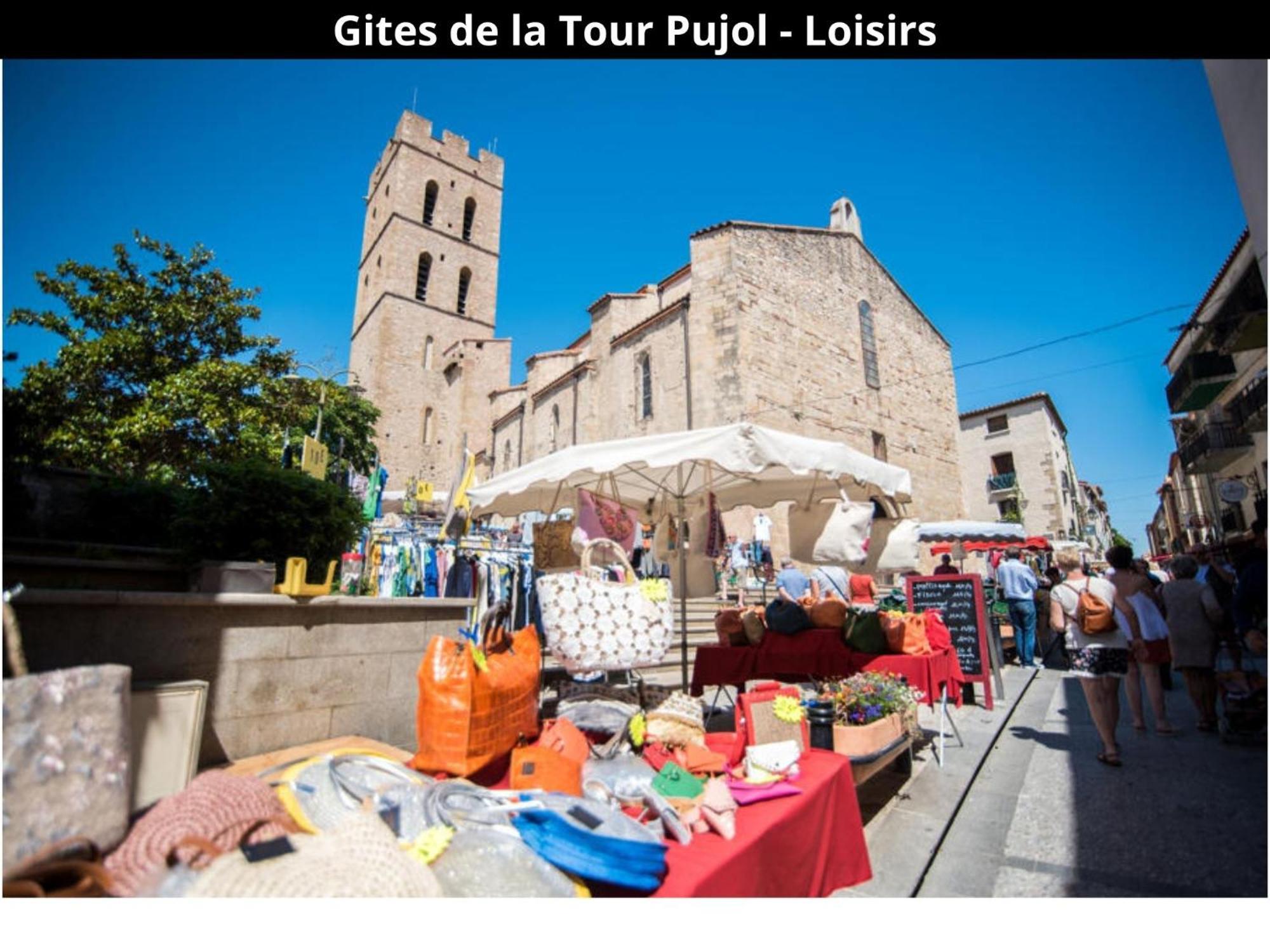 Les Gites De La Tour Pujol Argelès-sur-Mer Exterior foto