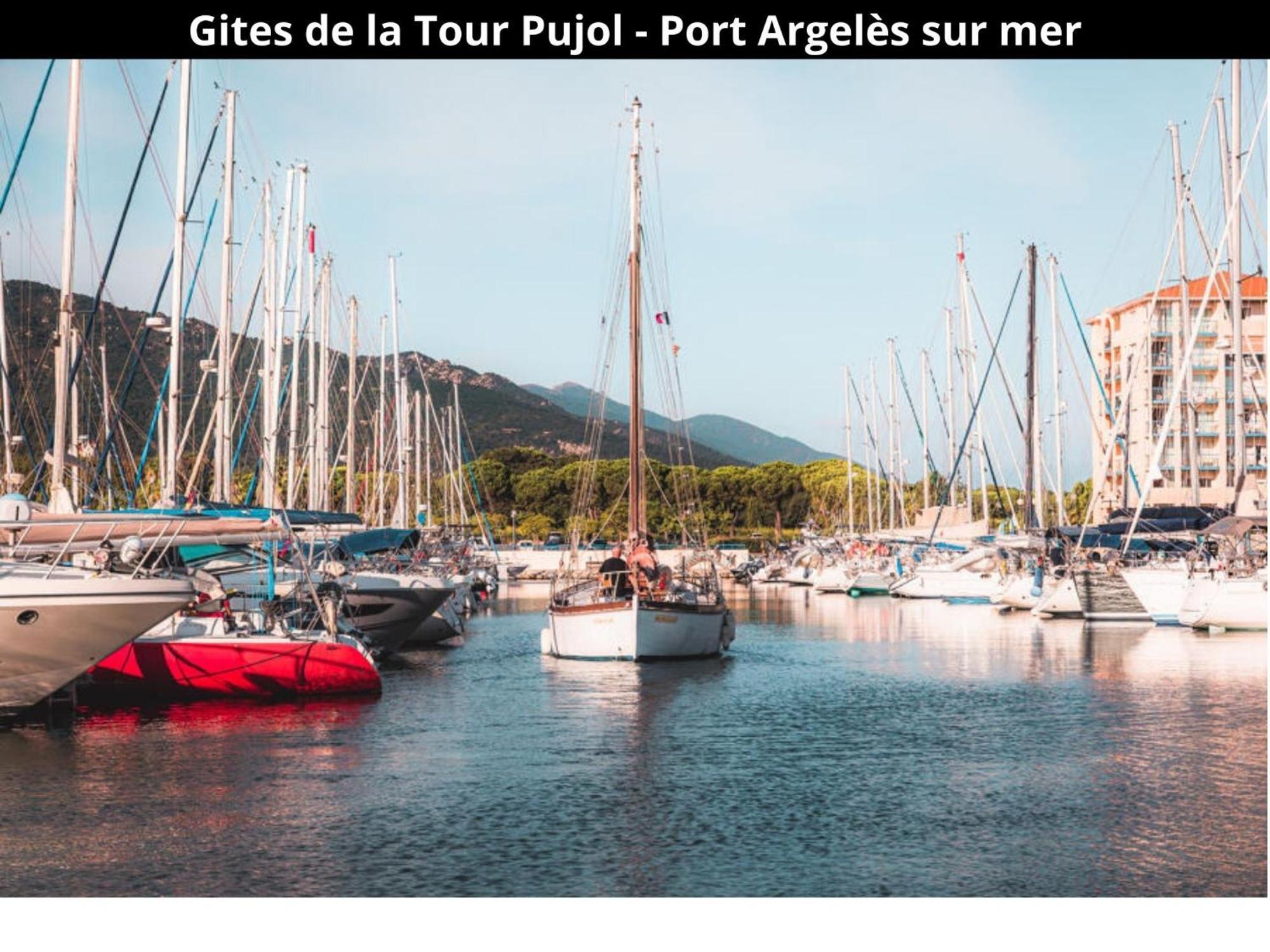 Les Gites De La Tour Pujol Argelès-sur-Mer Exterior foto