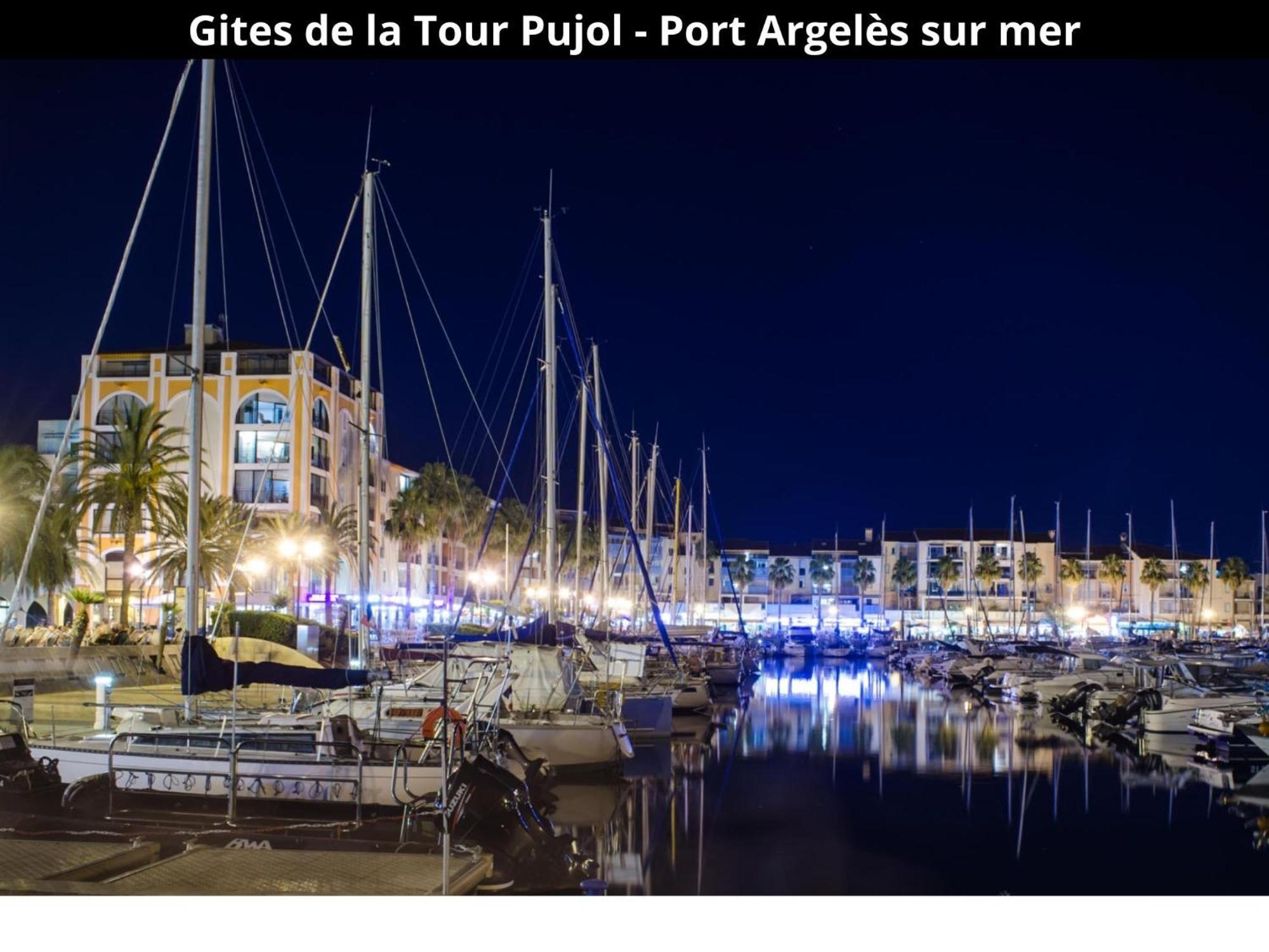 Les Gites De La Tour Pujol Argelès-sur-Mer Exterior foto