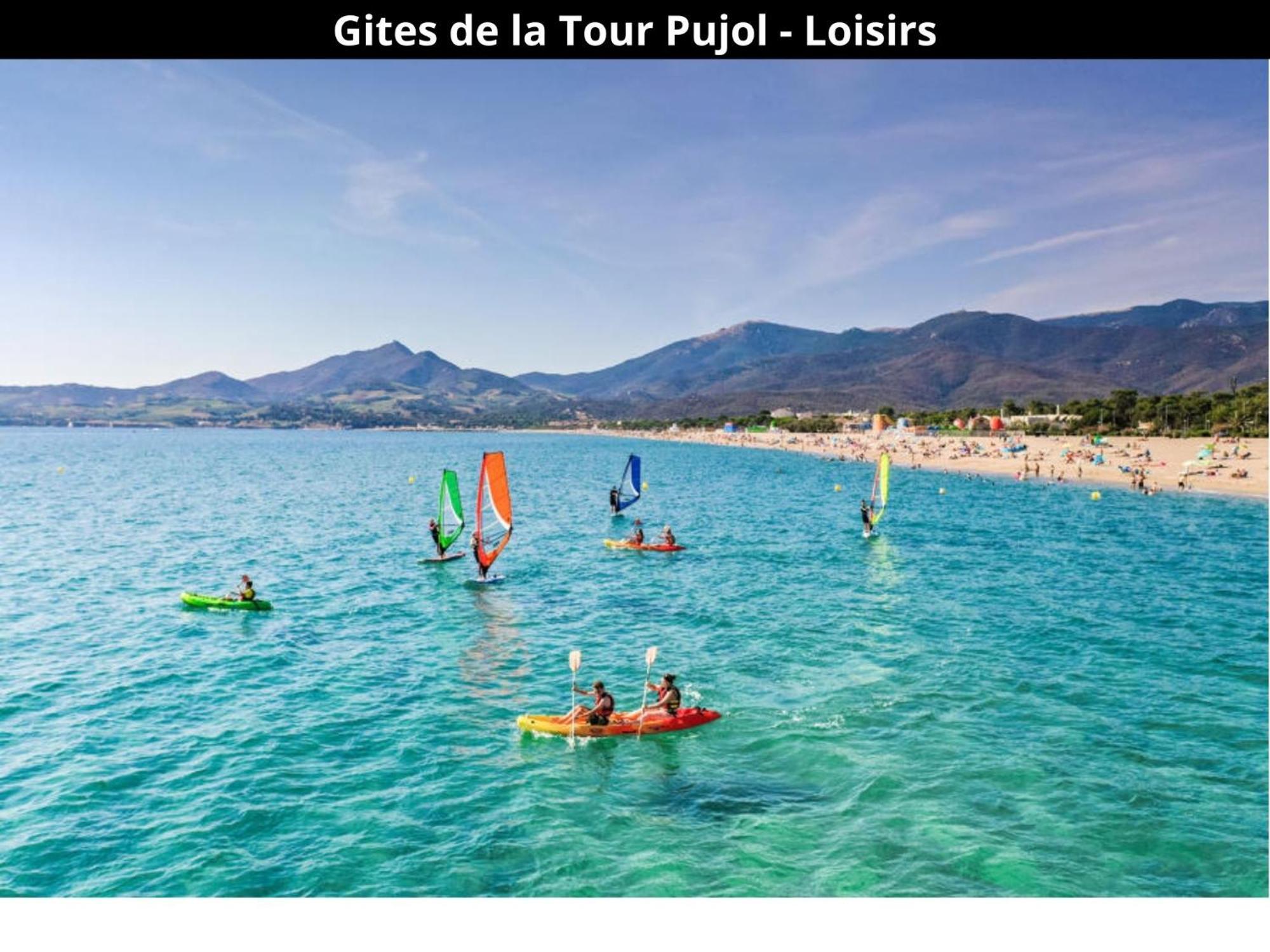 Les Gites De La Tour Pujol Argelès-sur-Mer Exterior foto