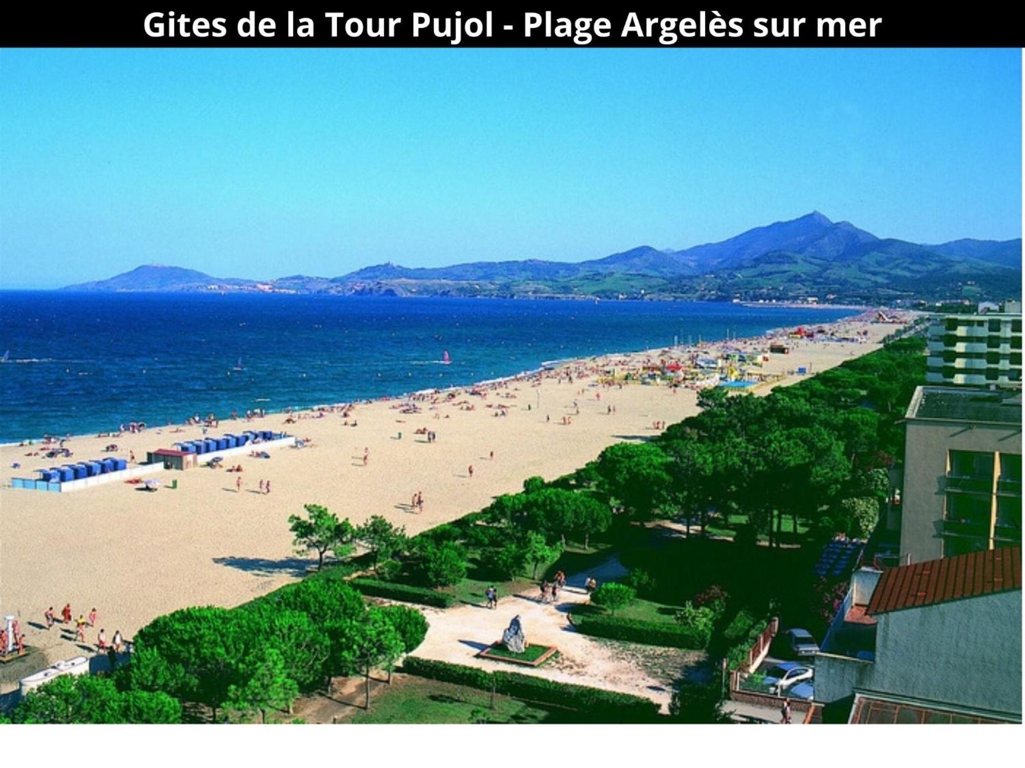 Les Gites De La Tour Pujol Argelès-sur-Mer Exterior foto